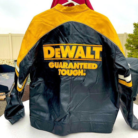 VTG Wilson Leather Chase Authentic NASCAR Dewalt No.17 Hall of Fame Matt Kenseth - Picture 2 of 3